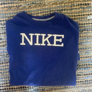 Blue Large Mens Nike T Shirt
